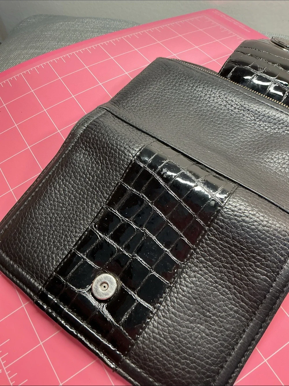 Brighton black leather wallet